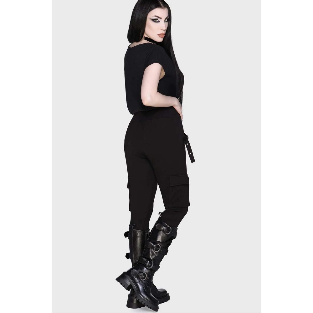 Killstar Raynee Trousers black size small - Picture 3 of 3
